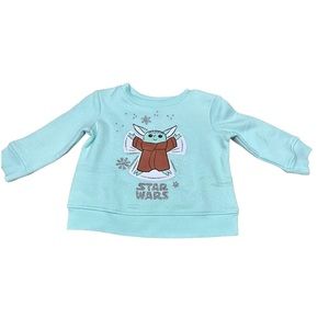 Jumping Beans Star Wars Winter Green Yoda Sweatshirt